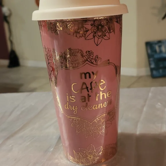 NWOT Glass mug with lid - Picture 4 of 7